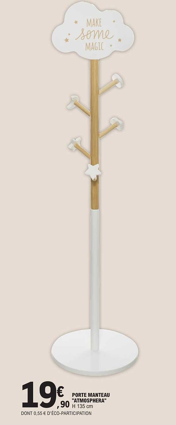 PORTE MANTEAU "ATMOSPHERA" H 135 cm