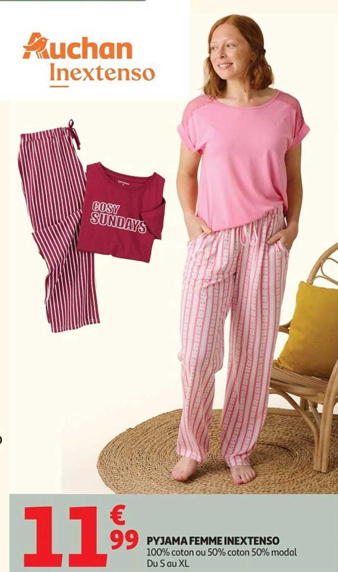 PYJAMA FEMME INEXTENSO