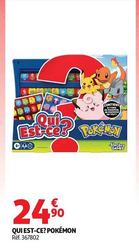 QUI EST-CE? POKÉMON
