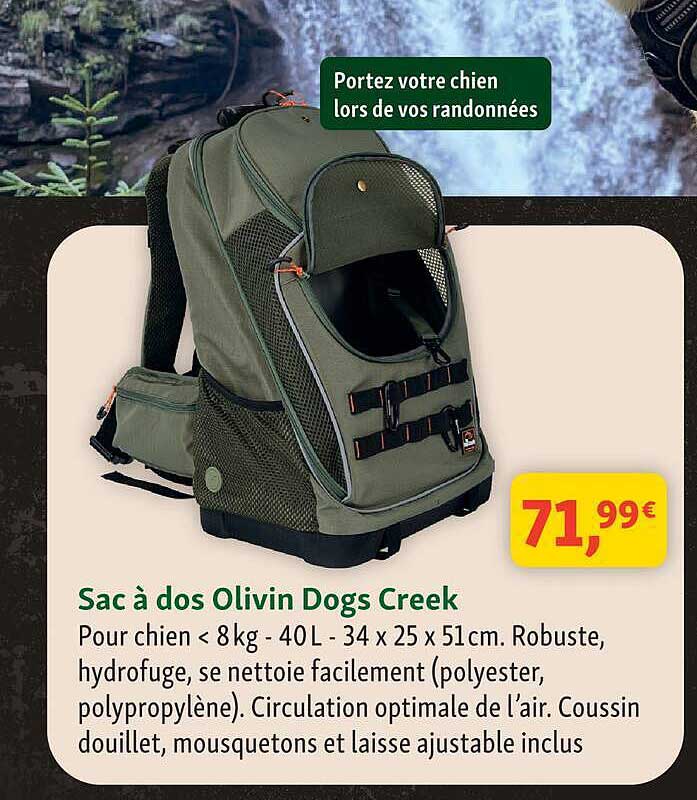 Sac à dos Olivin Dogs Creek