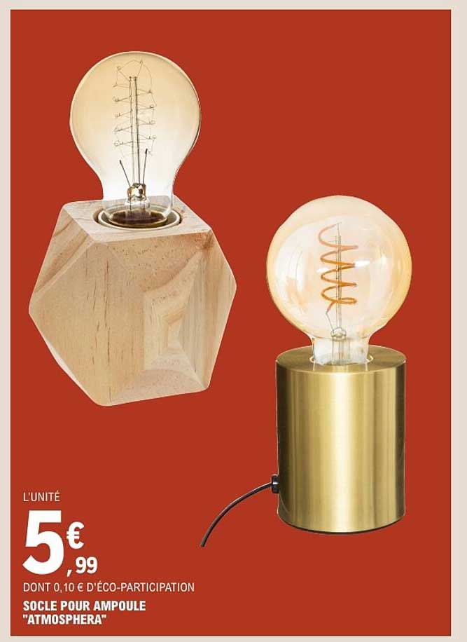 SOCIÉ POUR AMPOULE "ATMOSPHERA"