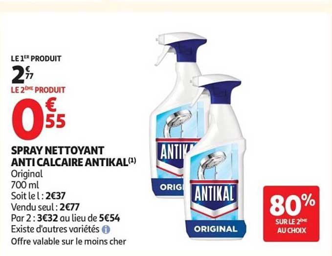 SPRAY NETTOYANT ANTI CALCAIRE ANTIKAL(1)