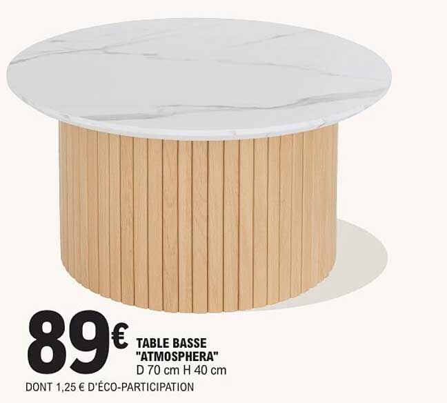 TABLE BASSE "ATMOSPHERA"