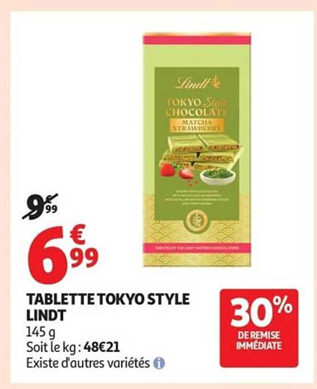 TABLETTE TOKYO STYLE LINDT