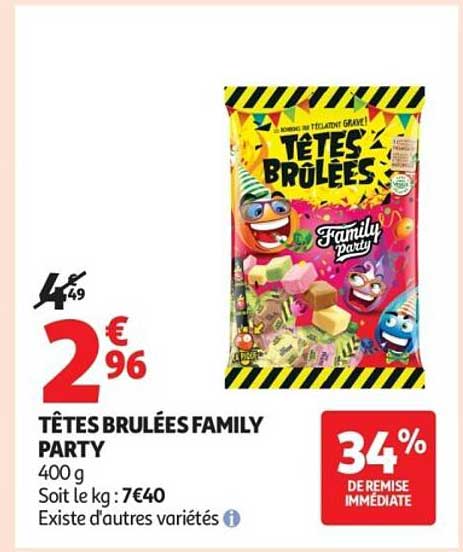 TÊTES BRÛLÉES FAMILY PARTY
