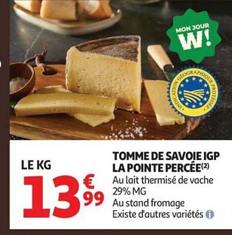 TOMME DE SAVOIE IGP LA POINTE PERCEE(2)
