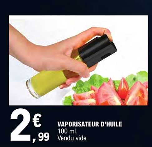 VAPORISATEUR D’HUILE 100 ml. Vendu vide.