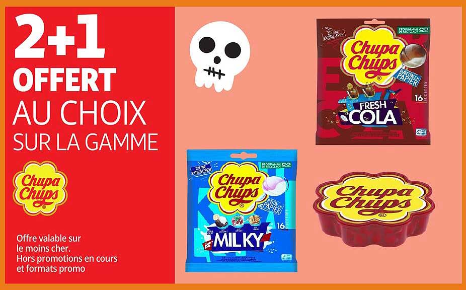 2+1 OFFERT AU CHOIX SUR LA GAMME