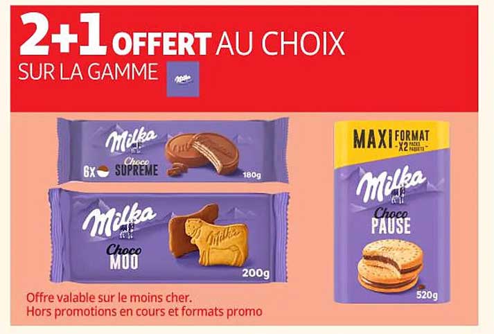 2+1 OFFERT AU CHOIX SUR LA GAMME