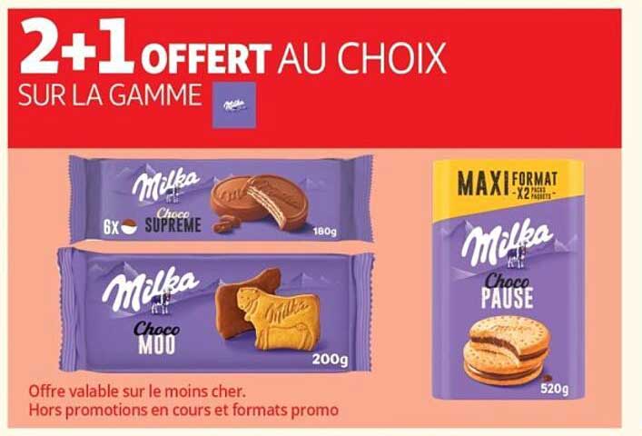 2+1 OFFERT AU CHOIX SUR LA GAMME