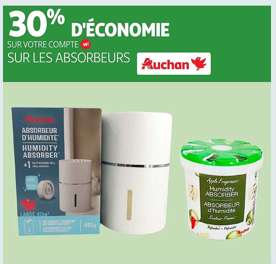 30% D'ÉCONOMIE SUR LES ABSORBEURS