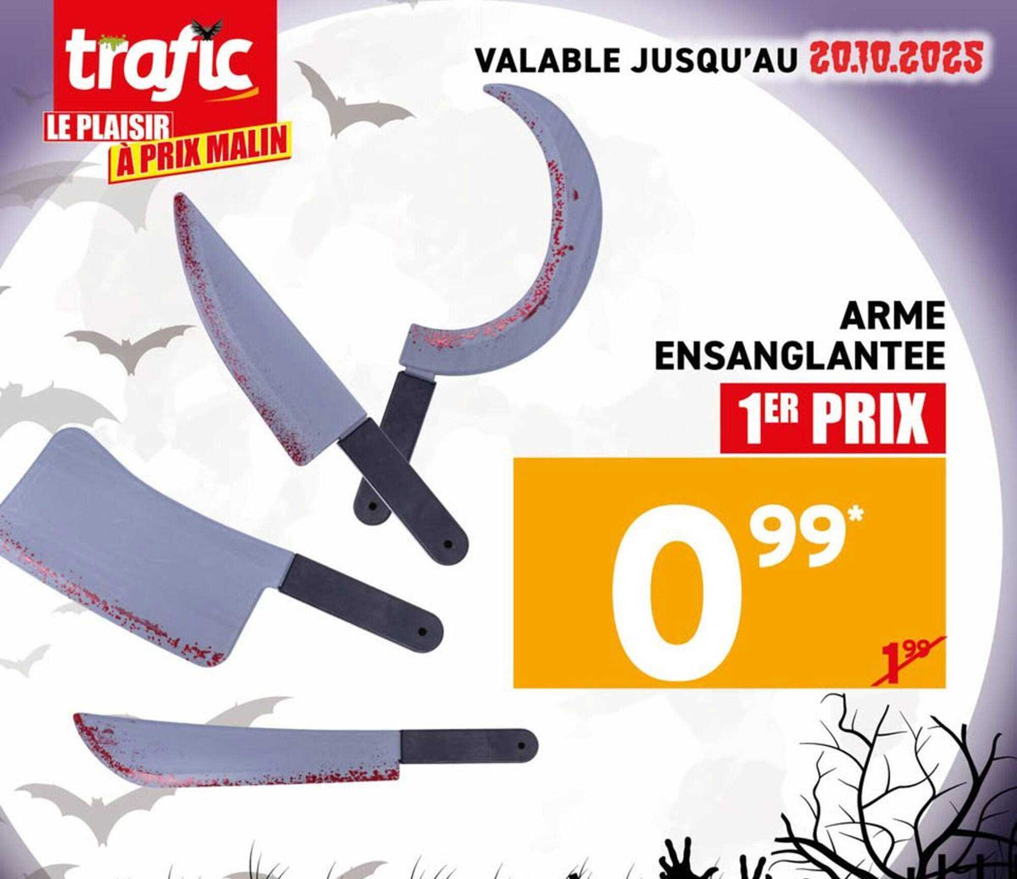 ARME ENSANGLANTEE