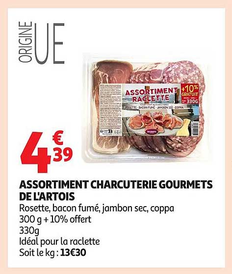 ASSORTIMENT CHARCUTERIE GOURMETS DE L'ARTOIS