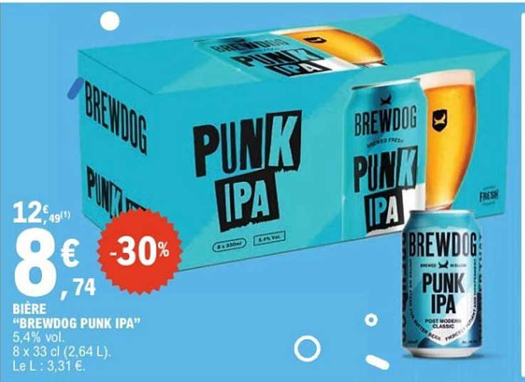 BIÈRE “BREWDOG PUNK IPA”