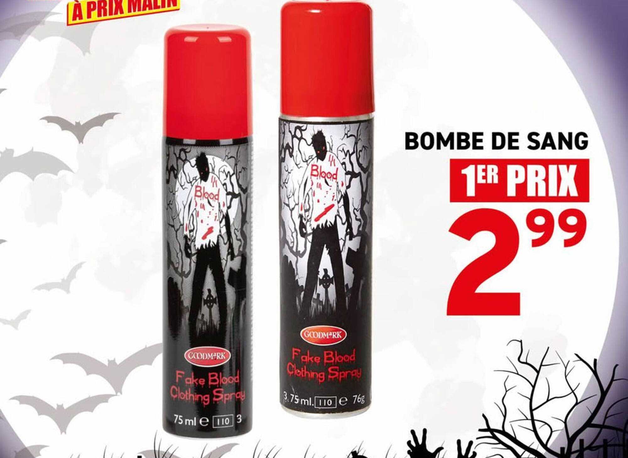 BOMBE DE SANG