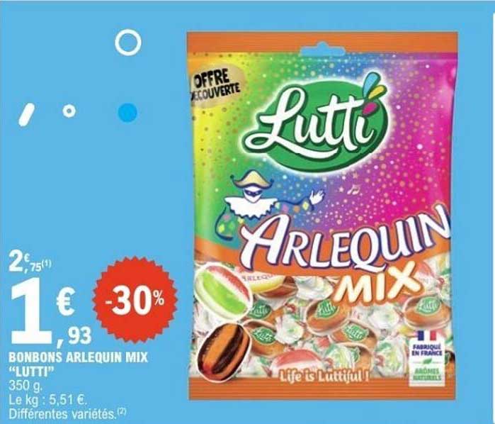 BONBONS ARLEQUIN MIX "LUTTI"