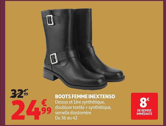 BOOTS FEMME INEXTENSO