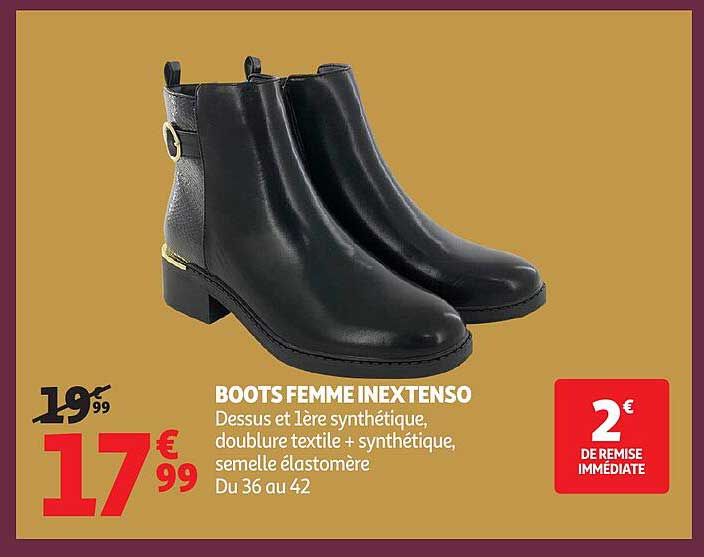 BOOTS FEMME INEXTENSO