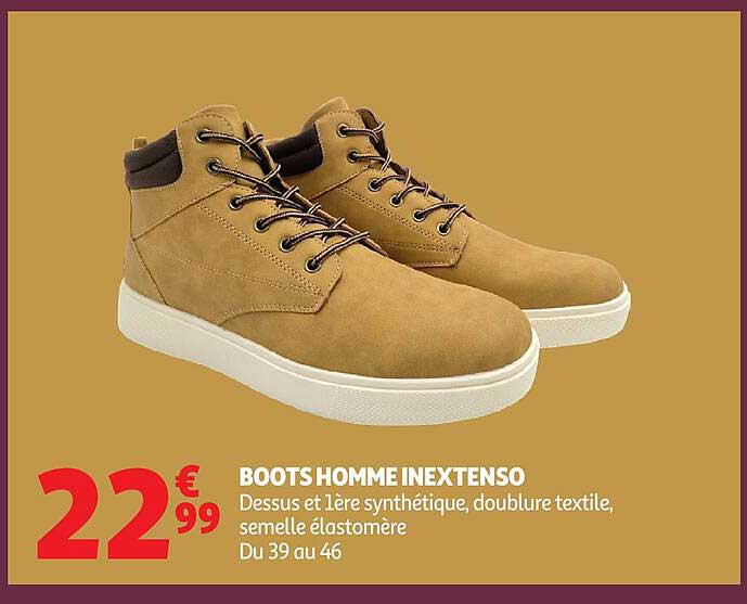 BOOTS HOMME INEXTENSO