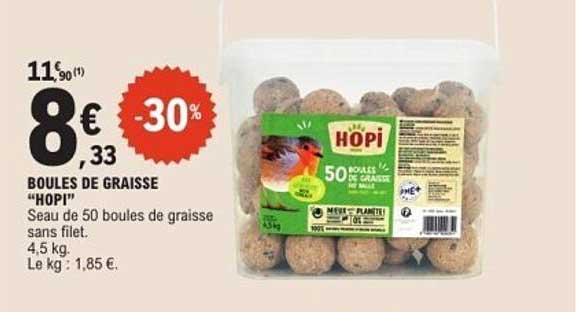 BOULES DE GRAISSE “HOPI”