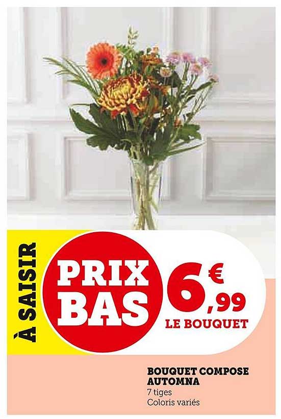 Bouquet composé automnal