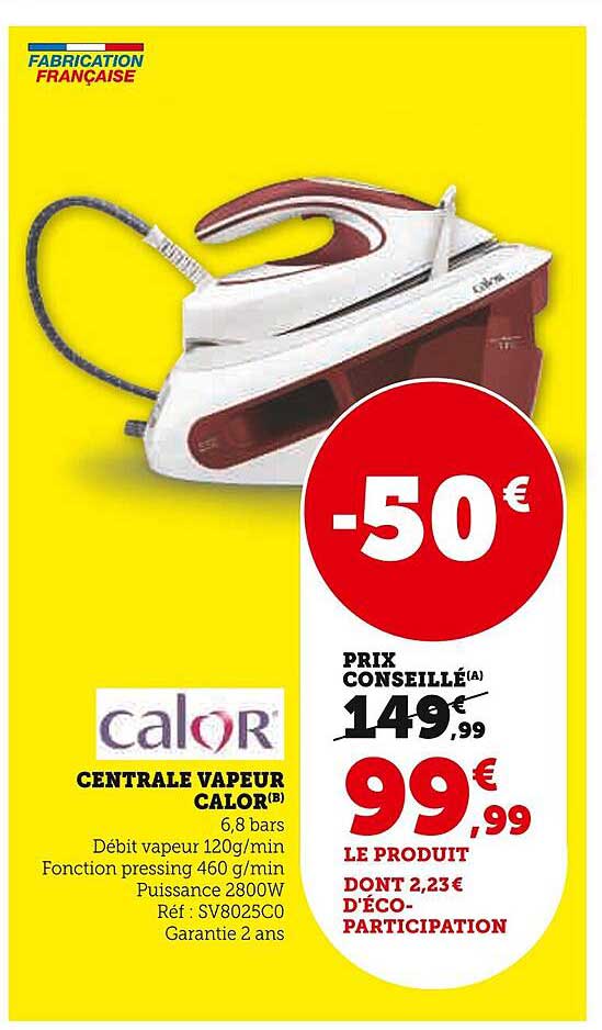 CENTRALE VAPEUR CALOR