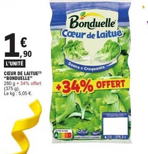 Cœur de Laitue Bonduelle