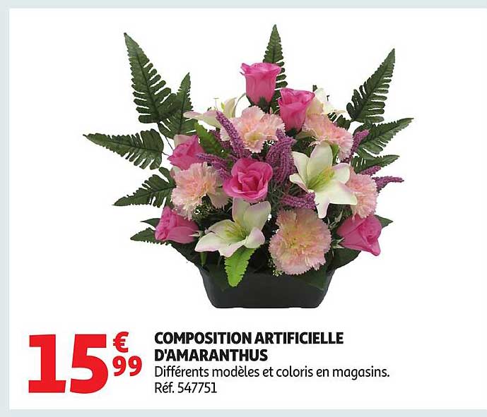 COMPOSITION ARTIFICIELLE D'AMARANTHUS