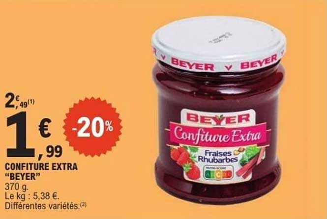 CONFITURE EXTRA "BEYER"
