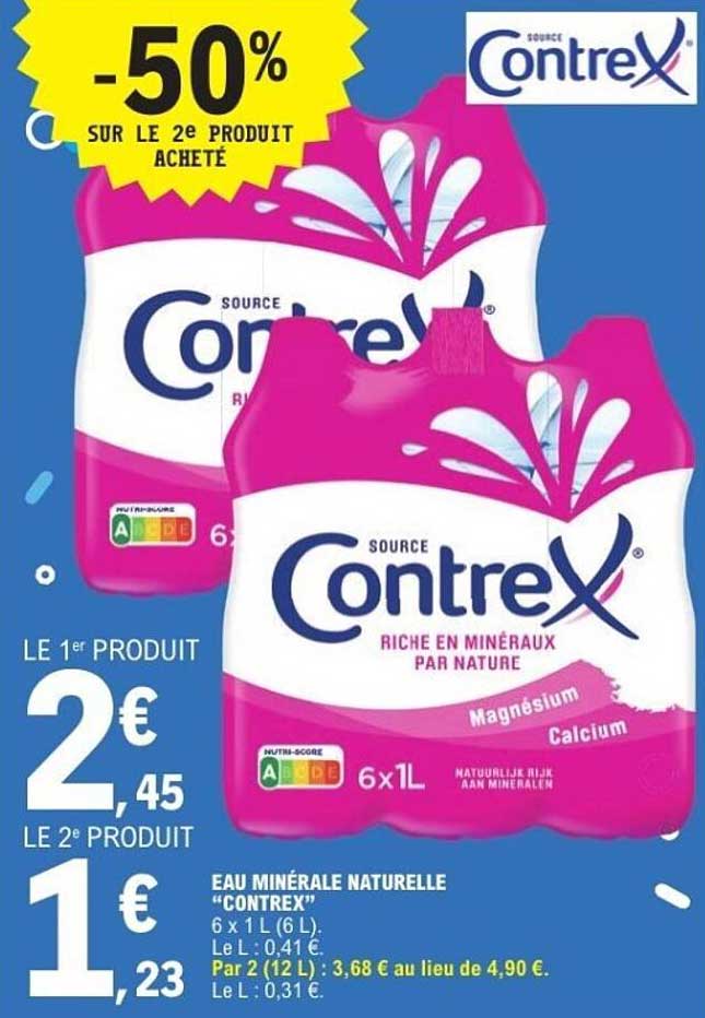 Contrex - Eau minérale naturelle