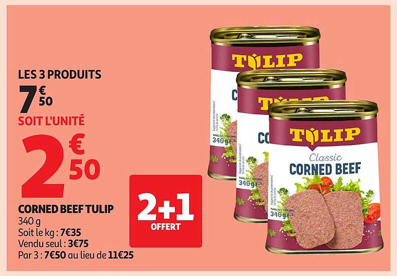CORNE BEEF TULIP 340 G