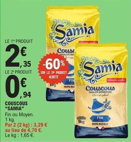 COUSCOUS “SAMIA”