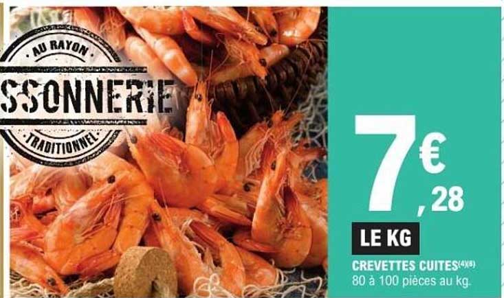 CREVETTES CUITES (4/8)
