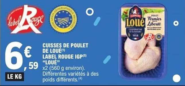 CUISSES DE POULET DE LOUE