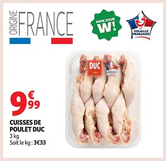 CUISSES DE POULET DUC