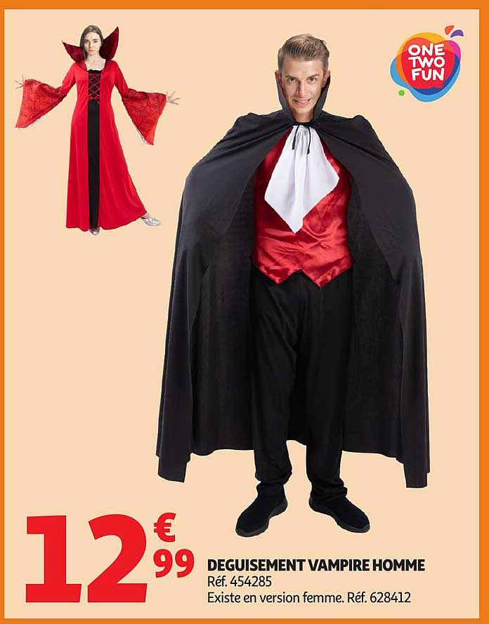 DÉGUISEMENT VAMPIRE HOMME