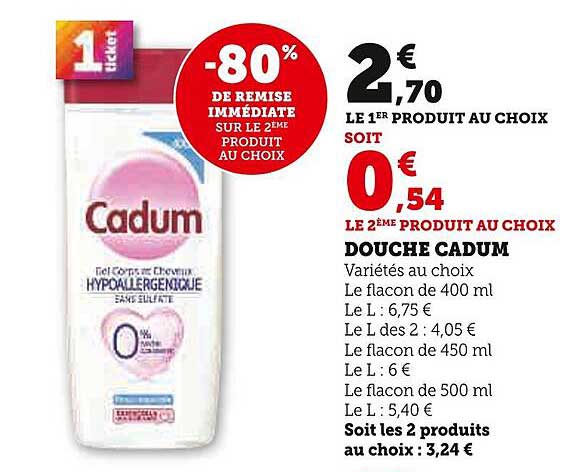 DOUCHE CADUM