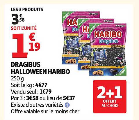 DRAGIBUS HALLOWEEN HARIBO
