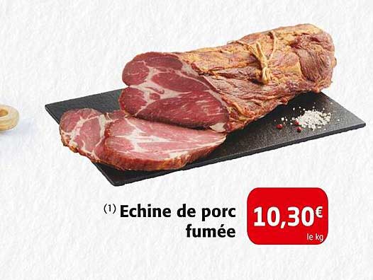 Échine de porc fumée