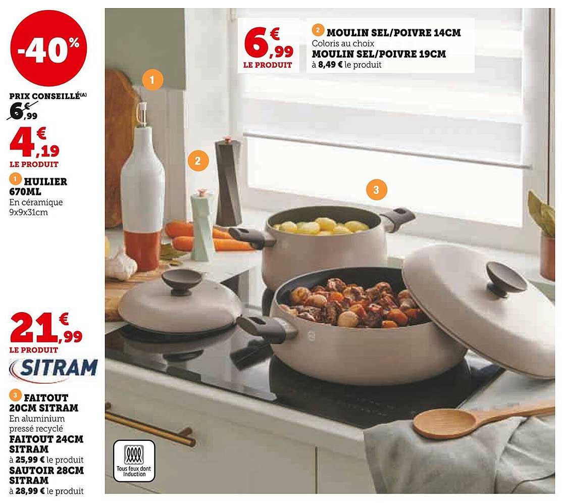 Faitout 20cm Sitram