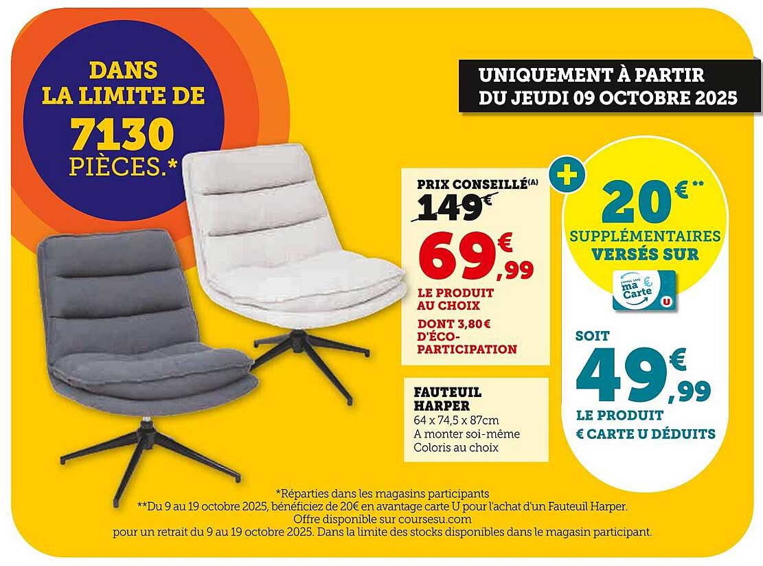 Fauteuil Harper