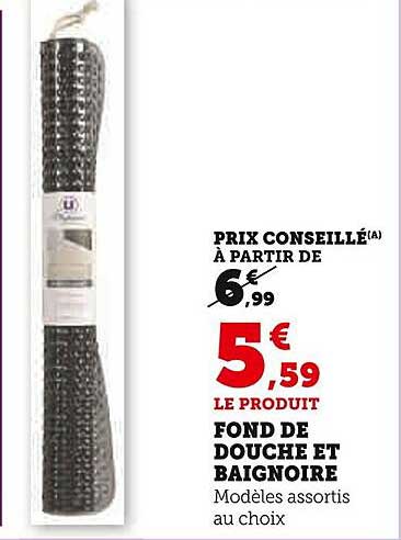 FOND DE DOUCHE ET BAIGNOIRE
