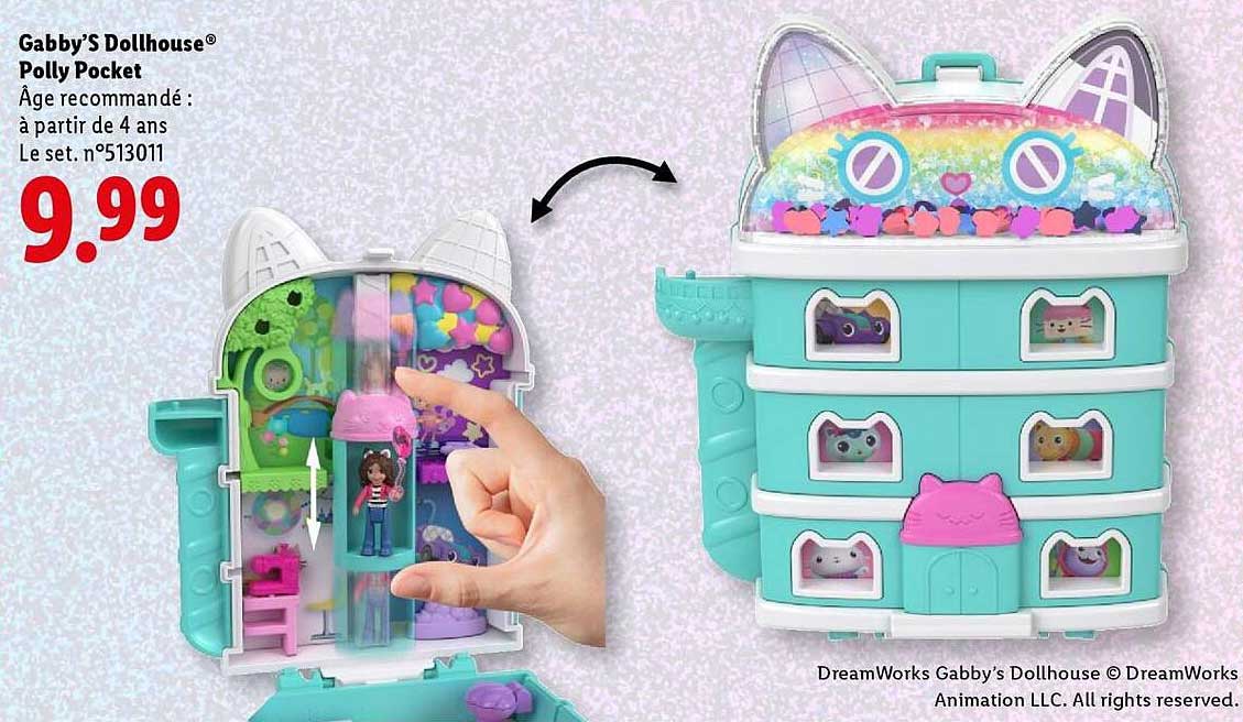 Gabby's Dollhouse® Polly Pocket
