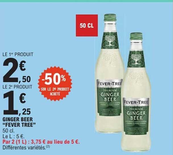 GINGER BEER “FEVER TREE”