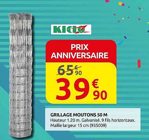 GRILLAGE MOUTONS 50 M