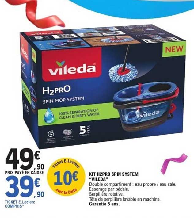 KIT H2PRO SPIN SYSTEM "VILEDA"