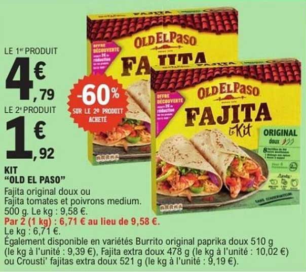 KIT "OLD EL PASO"