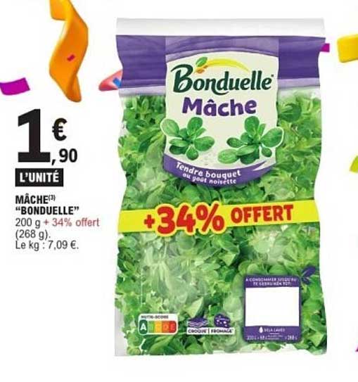 Mâche "BONDUELLE"