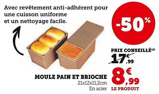 MOULÉ PAIN ET BRIOCHE