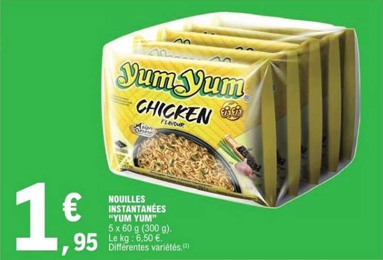 NOUILLES INSTANTANÉES "YUM YUM"